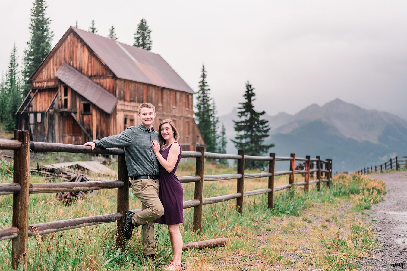 Dayton & Chelse's Telluride Engagement Session at Alta Lakes | amanda.matilda.photography