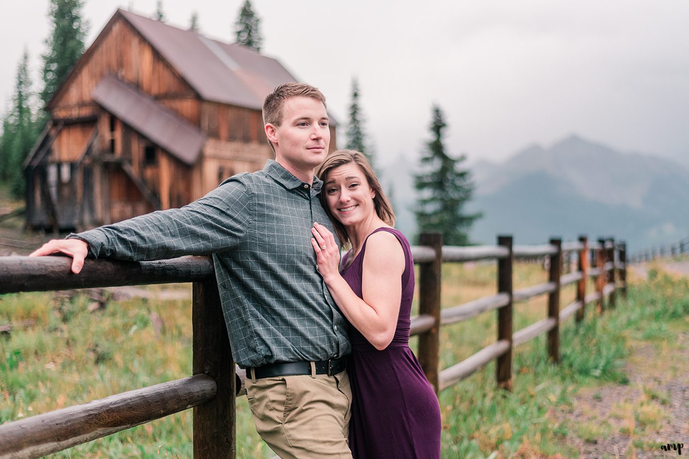 Dayton & Chelse's Telluride Engagement Session at Alta Lakes | amanda.matilda.photography