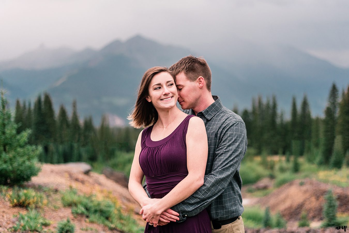 Dayton & Chelse's Telluride Engagement Session at Alta Lakes | amanda.matilda.photography