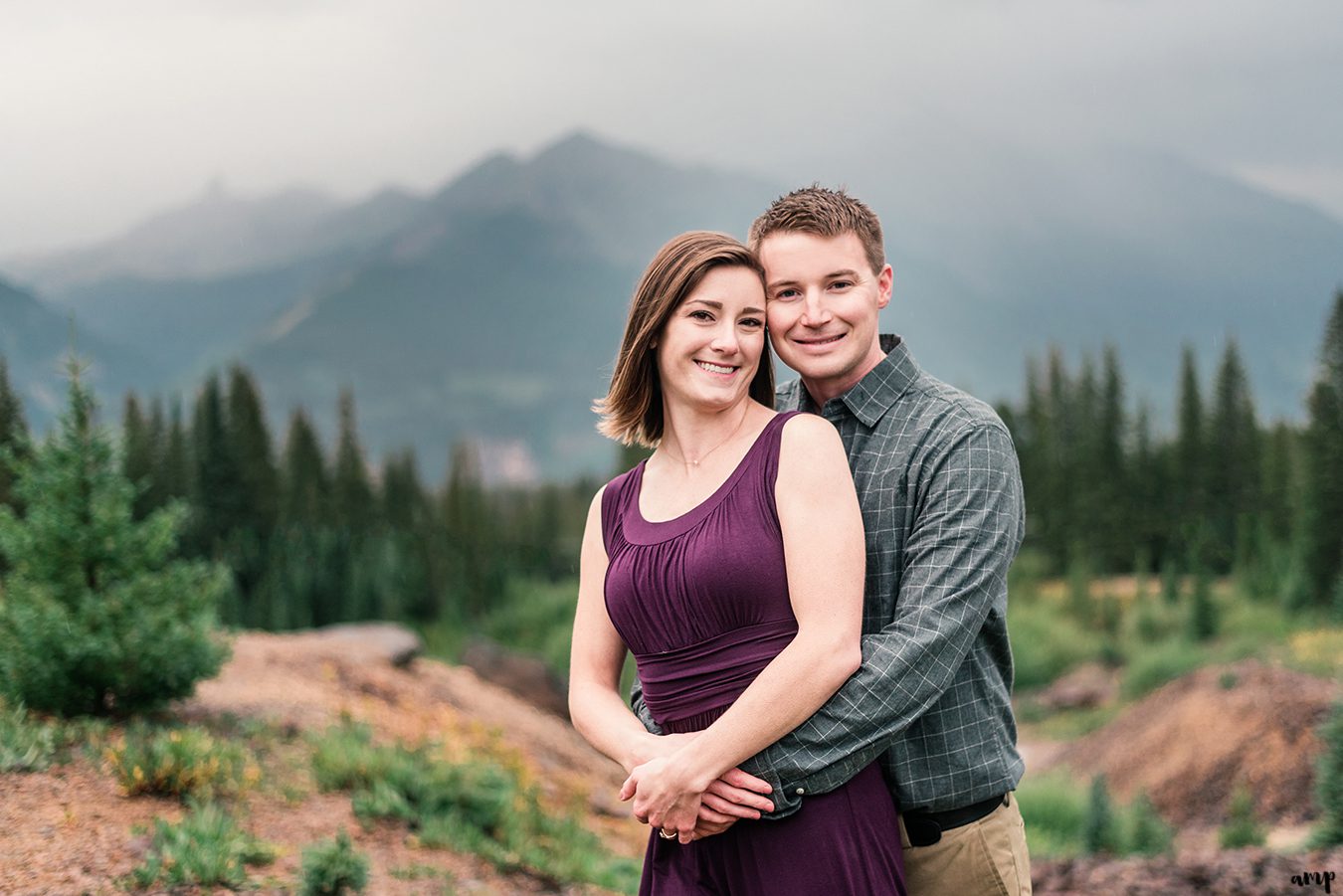 Dayton & Chelse's Telluride Engagement Session at Alta Lakes | amanda.matilda.photography