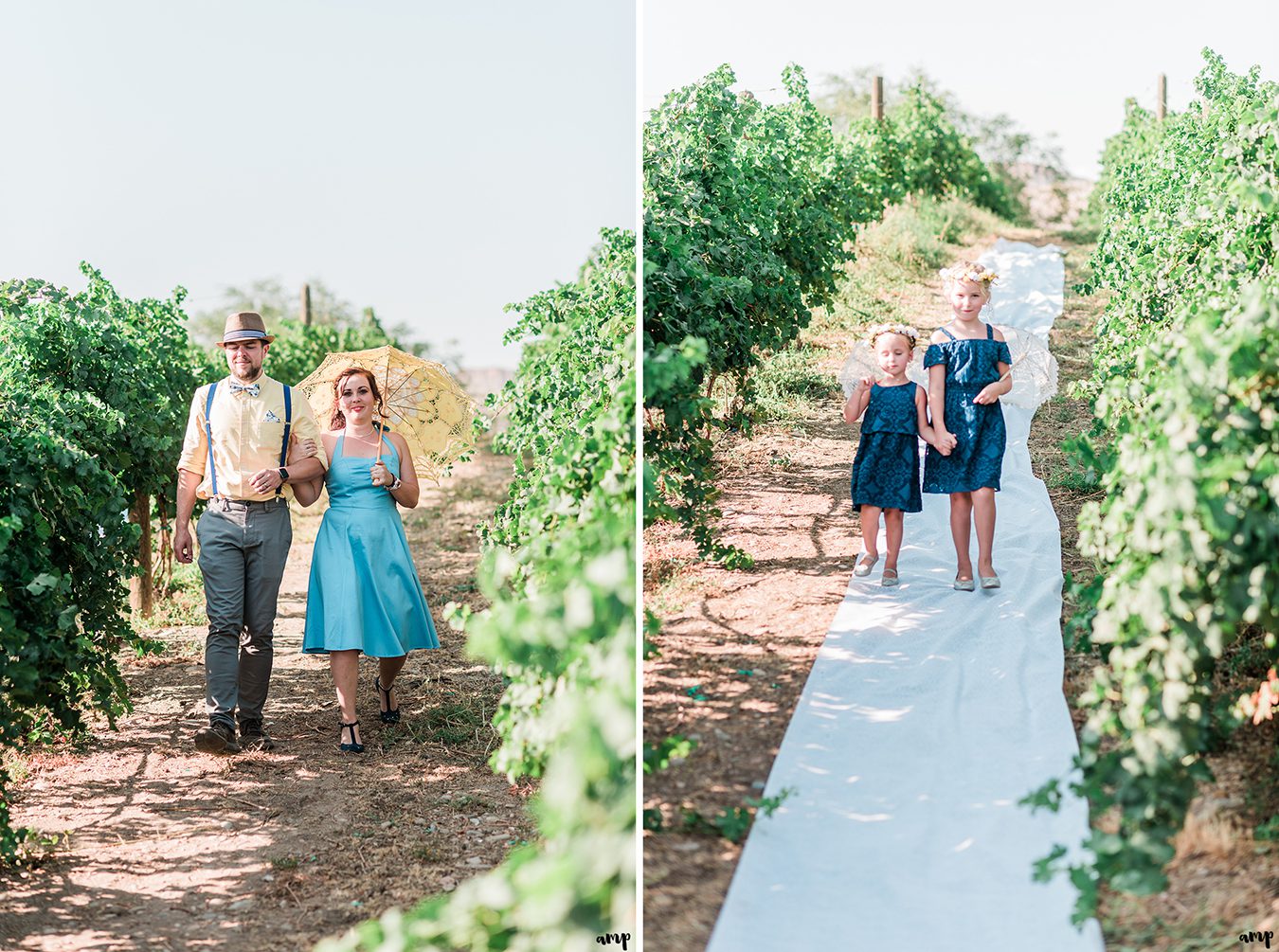 April & Bruce's Palisade Wedding in a Vineyard | amanda.matilda.photography