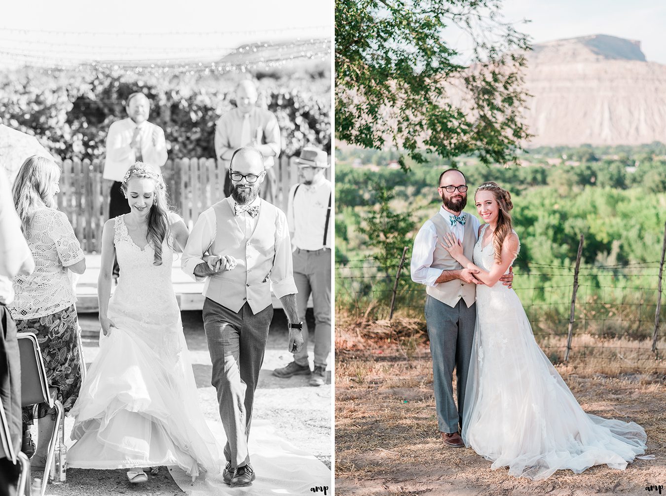 April & Bruce's Palisade Wedding in a Vineyard | amanda.matilda.photography