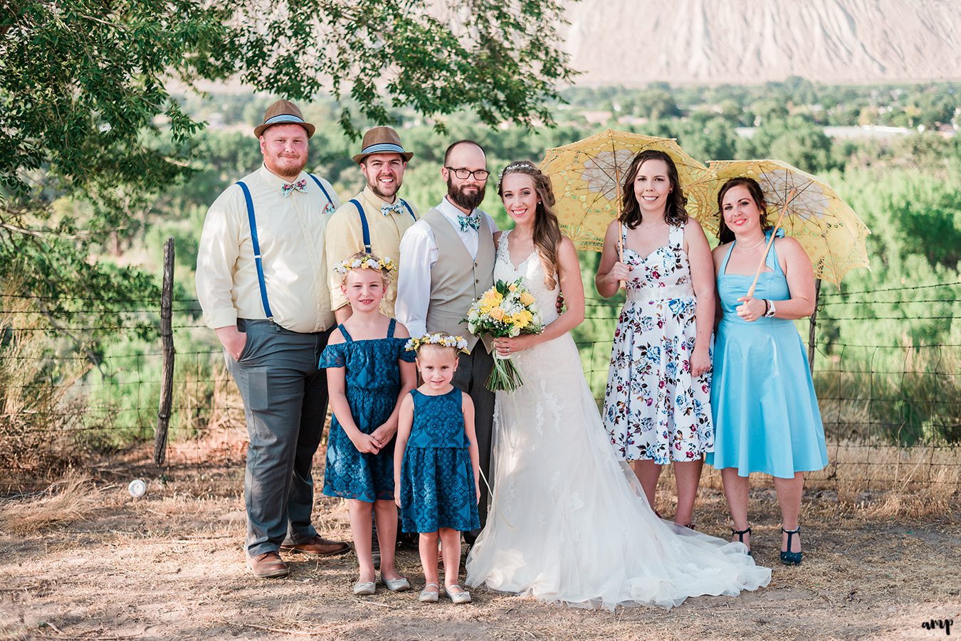 April & Bruce's Palisade Wedding in a Vineyard | amanda.matilda.photography