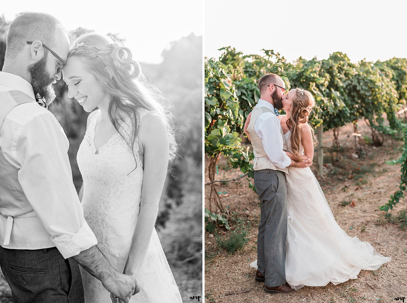 April & Bruce's Palisade Wedding in a Vineyard | amanda.matilda.photography