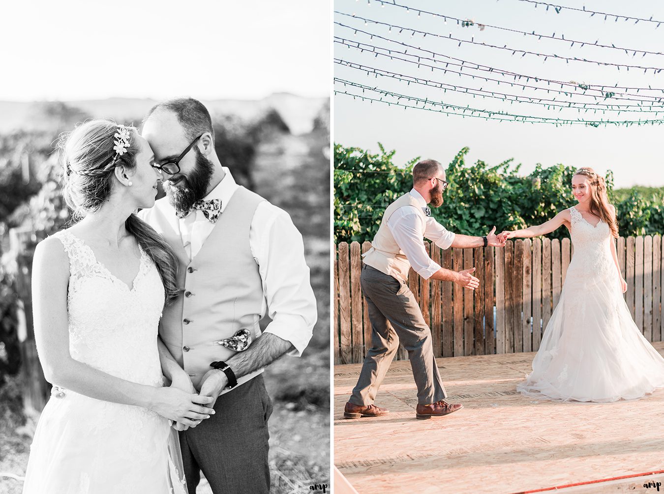 April & Bruce's Palisade Wedding in a Vineyard | amanda.matilda.photography