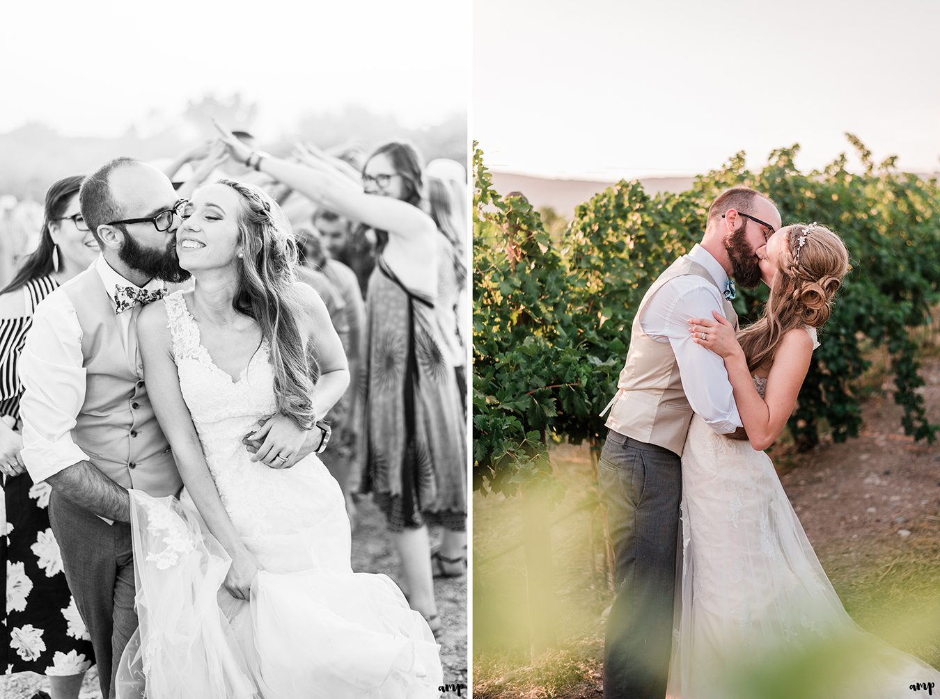 April & Bruce's Palisade Wedding in a Vineyard | amanda.matilda.photography