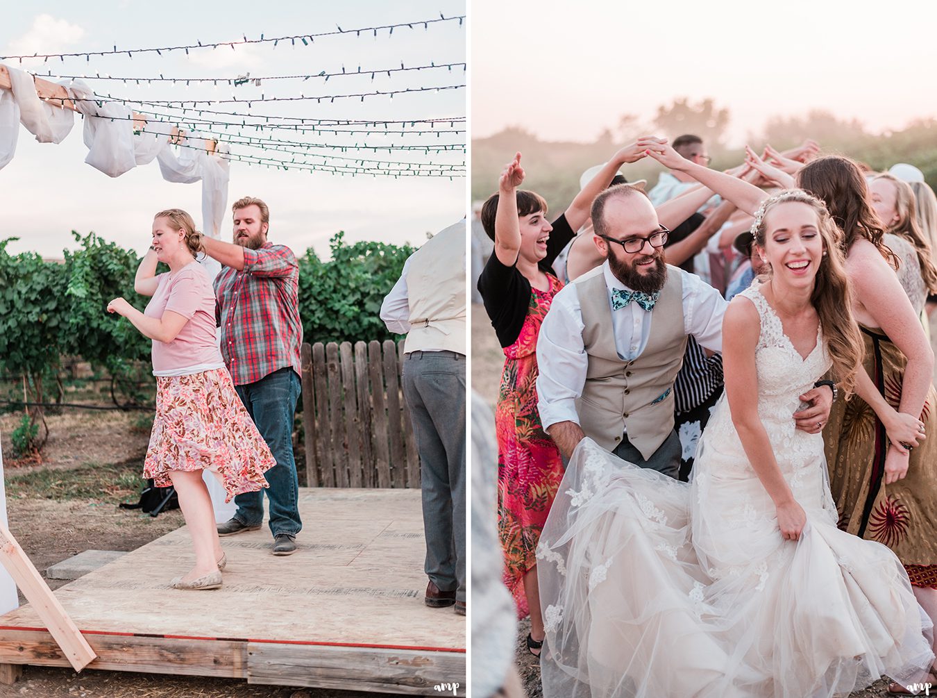 April & Bruce's Palisade Wedding in a Vineyard | amanda.matilda.photography