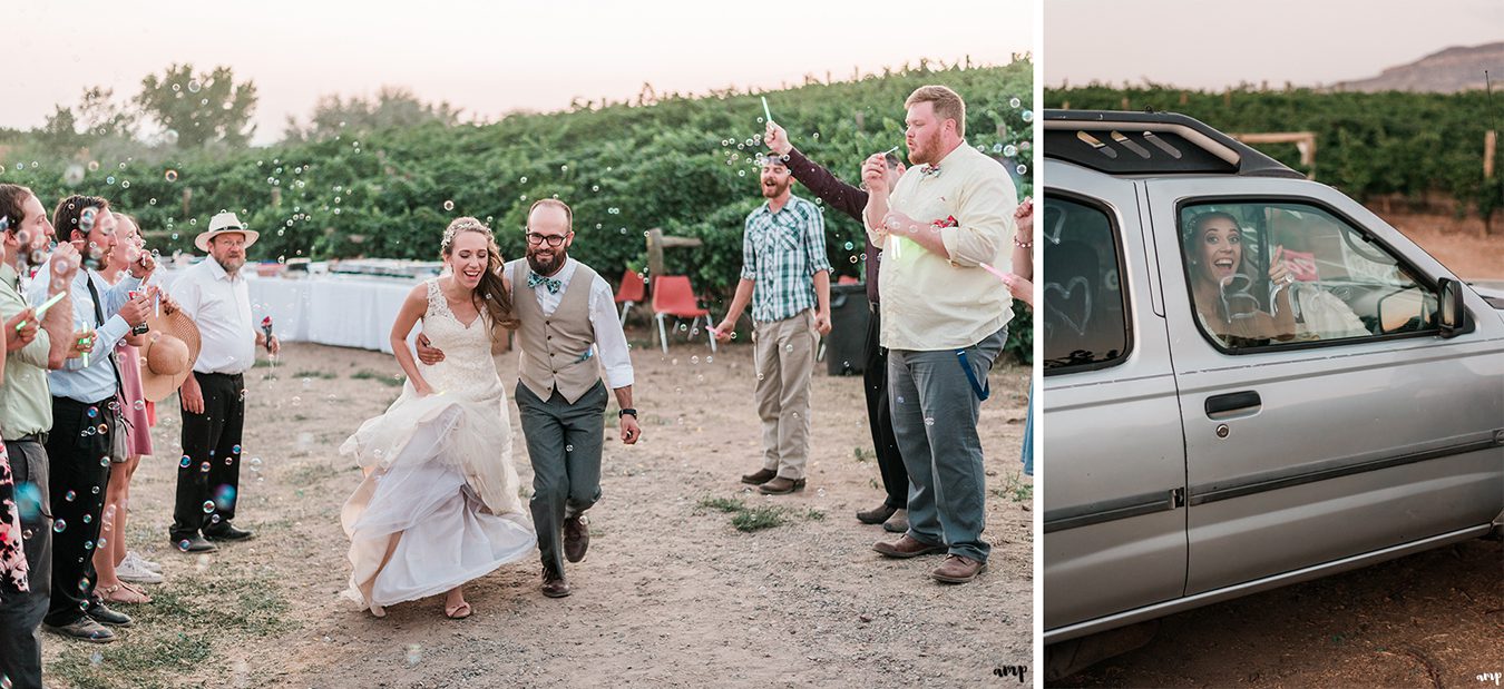 April & Bruce's Palisade Wedding in a Vineyard | amanda.matilda.photography