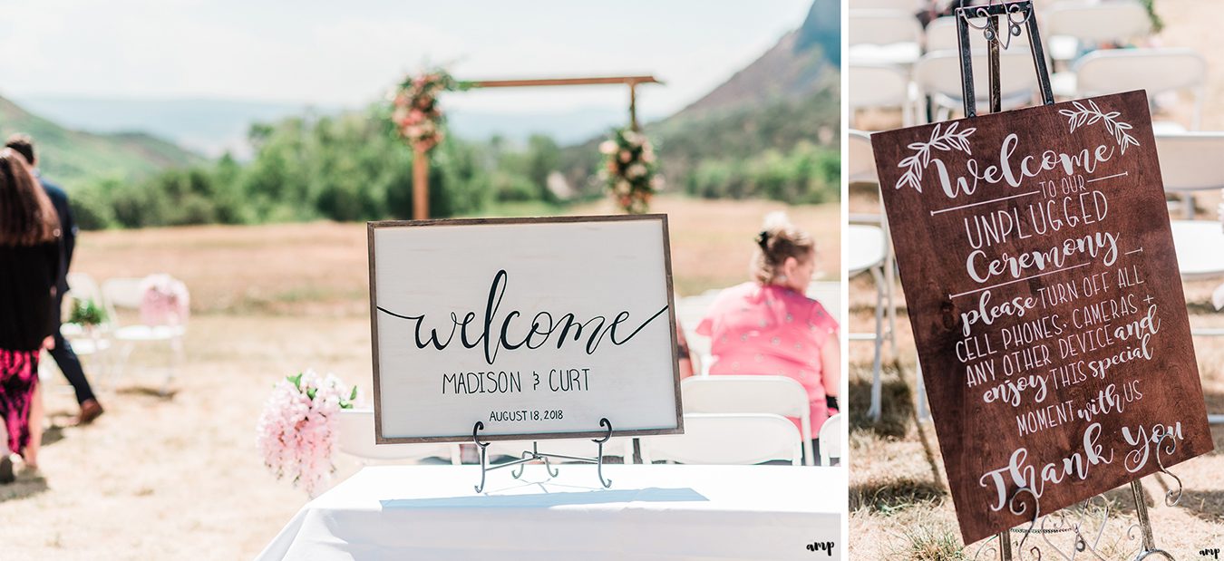 Curt & Madison's wedding at The Lodge at Needle Rock | amanda.matilda.photography