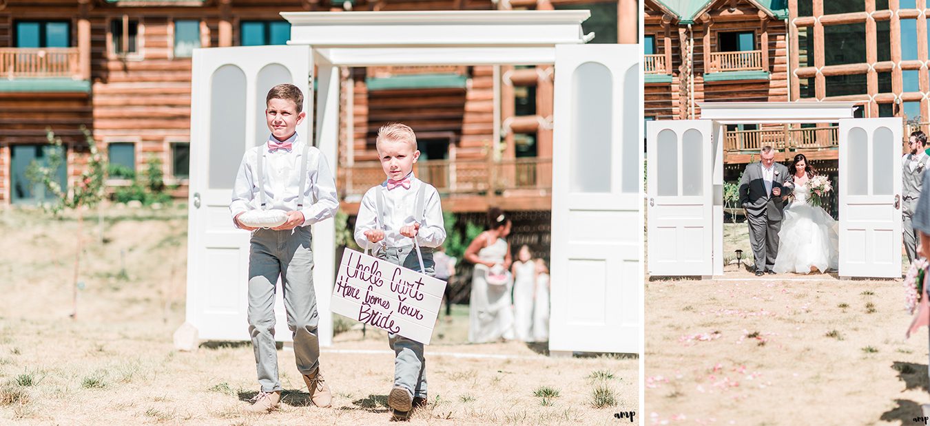 Curt & Madison's wedding at The Lodge at Needle Rock | amanda.matilda.photography