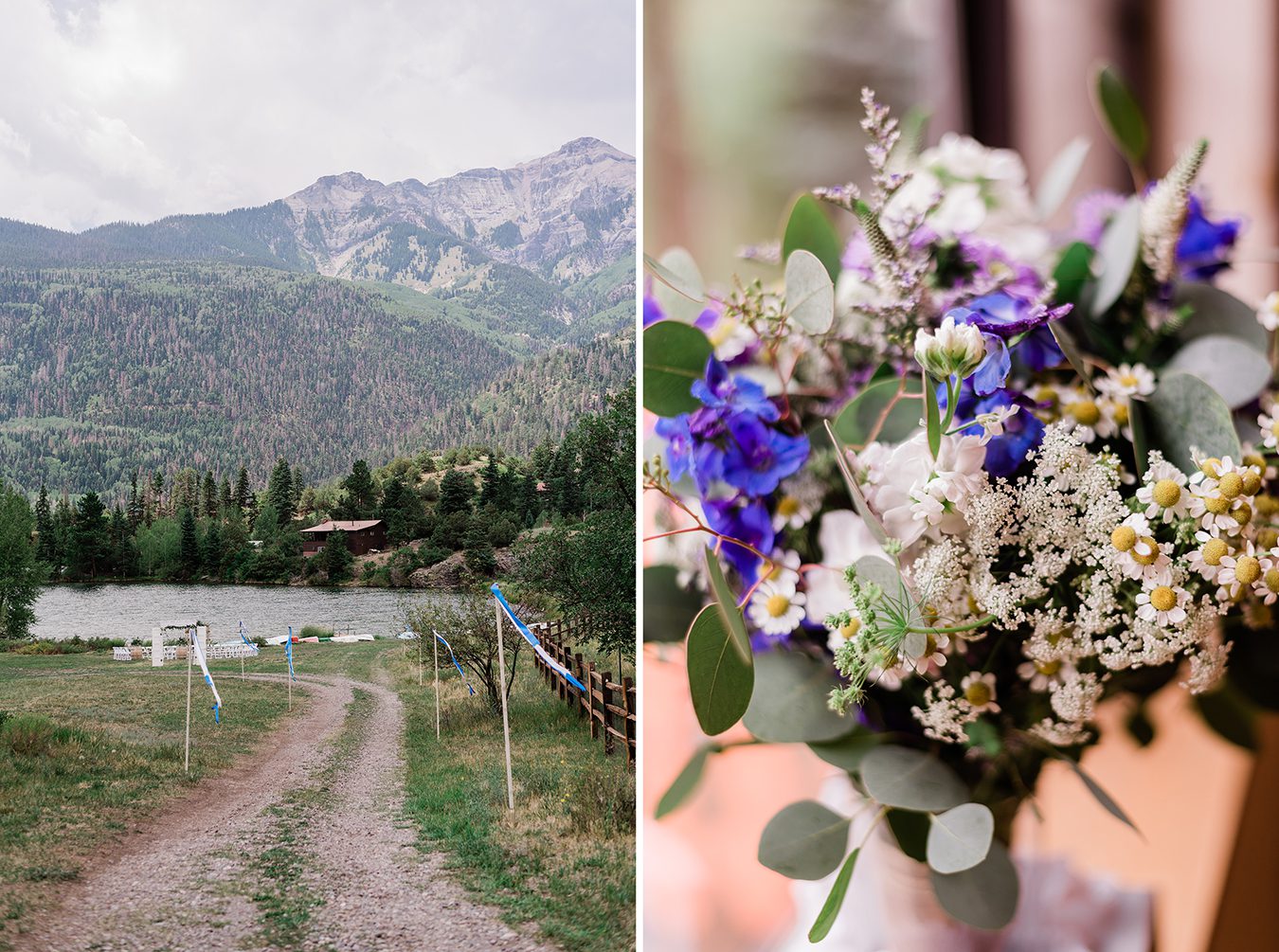 Ouray Wedding at a Private Lake | amanda.matilda.photography