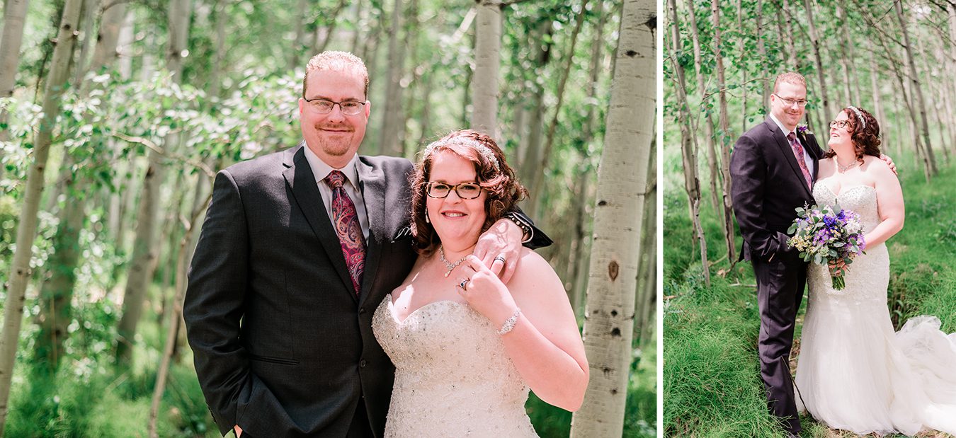 Ouray Wedding at a Private Lake | amanda.matilda.photography