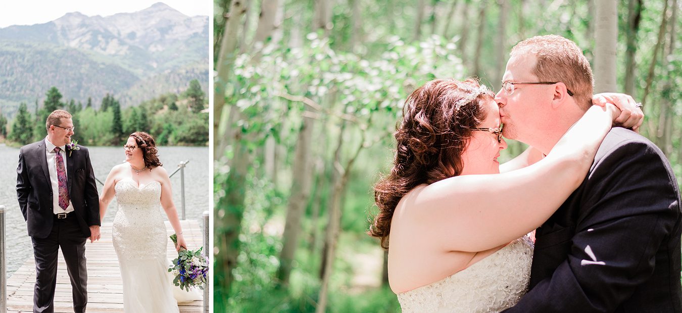 Ouray Wedding at a Private Lake | amanda.matilda.photography