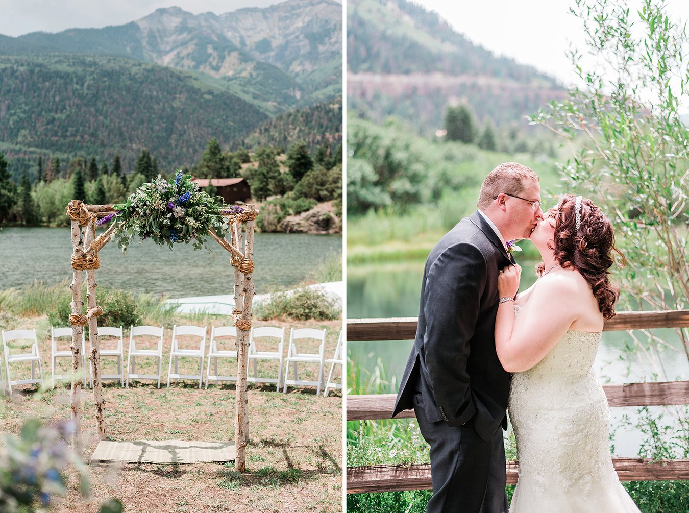 Ouray Wedding at a Private Lake | amanda.matilda.photography