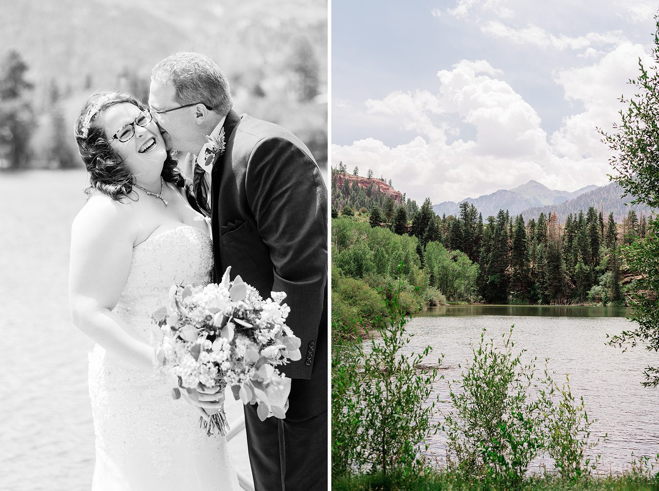 Ouray Wedding at a Private Lake | amanda.matilda.photography