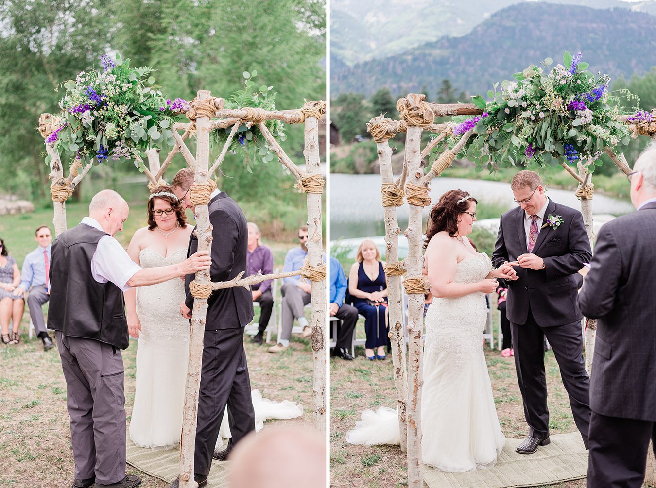 Ouray Wedding at a Private Lake | amanda.matilda.photography