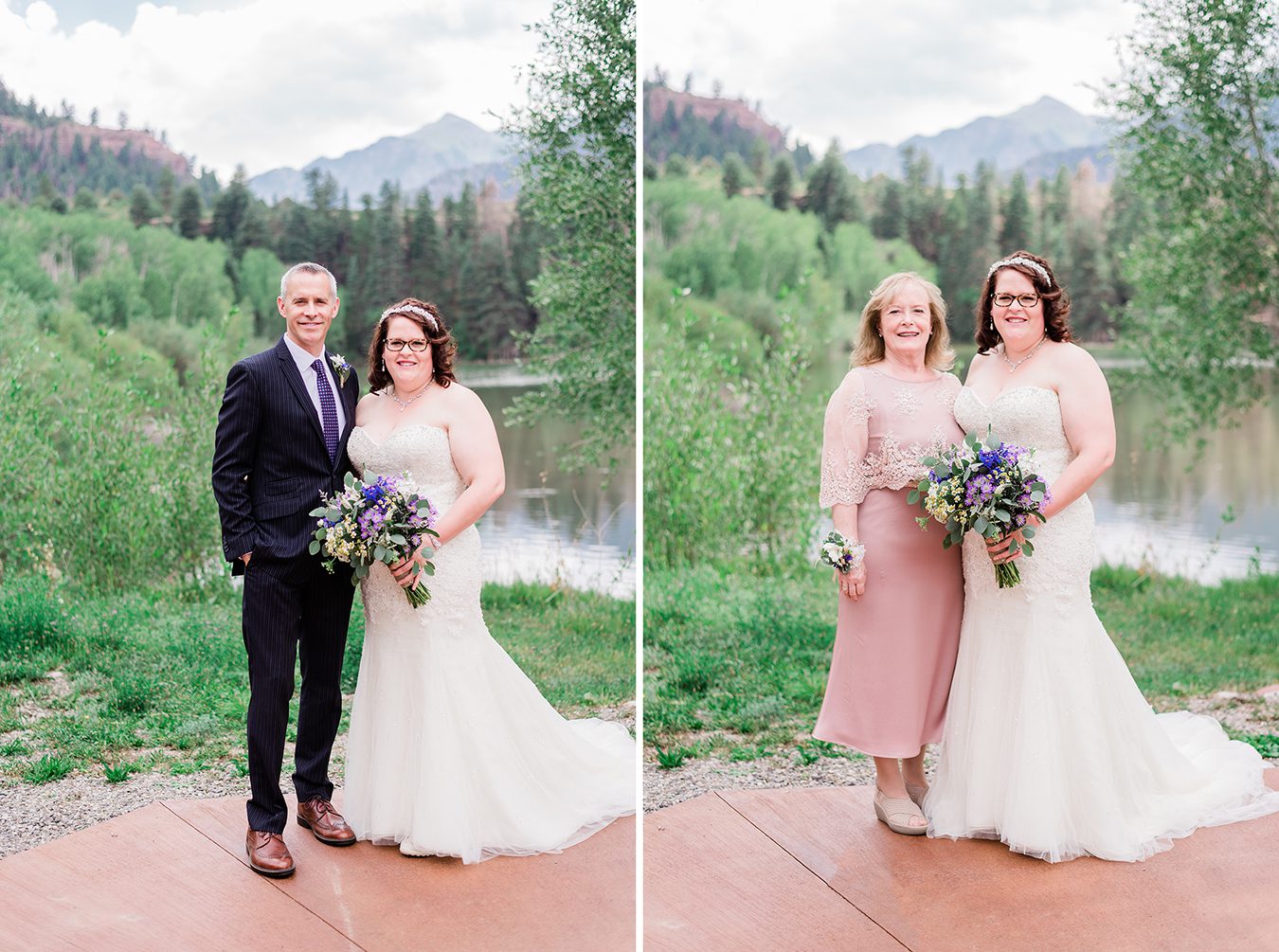 Ouray Wedding at a Private Lake | amanda.matilda.photography