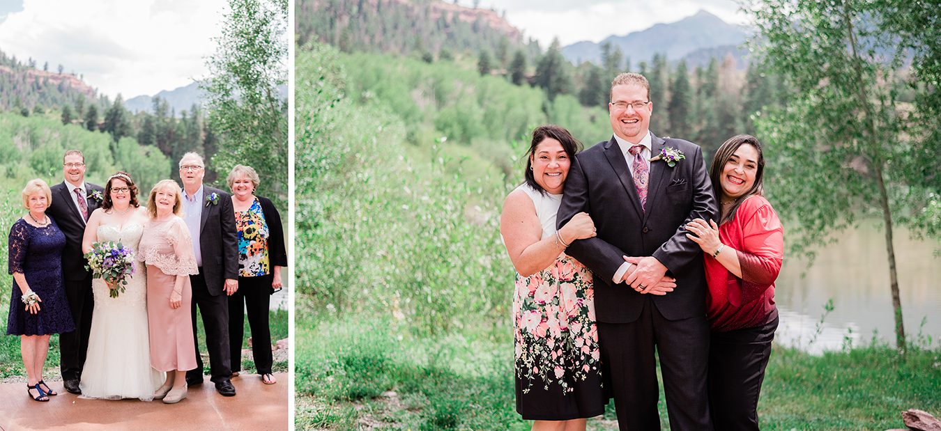 Ouray Wedding at a Private Lake | amanda.matilda.photography