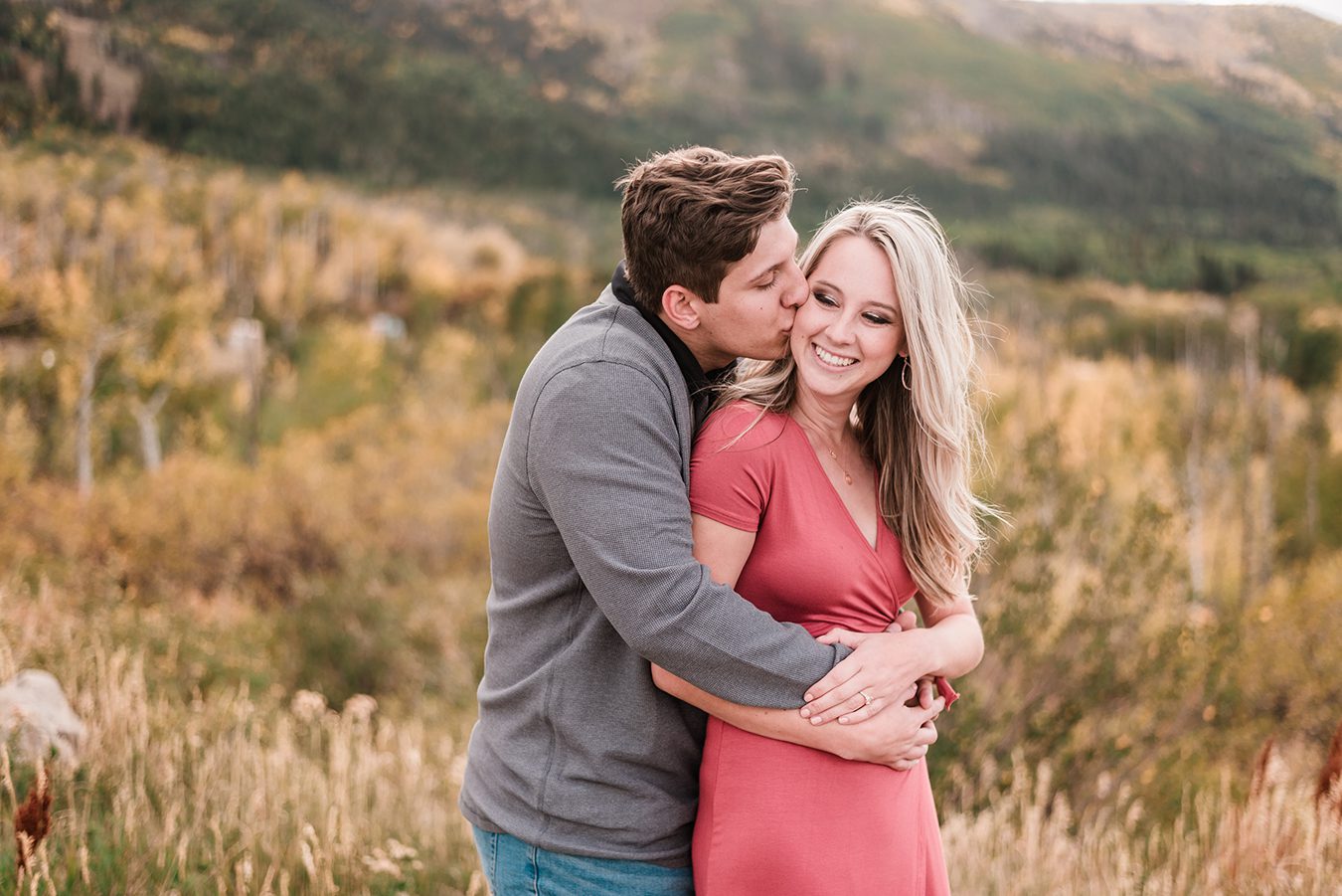 Joey & Morgan's Grand Mesa Fall Engagement | amanda.matilda.photography