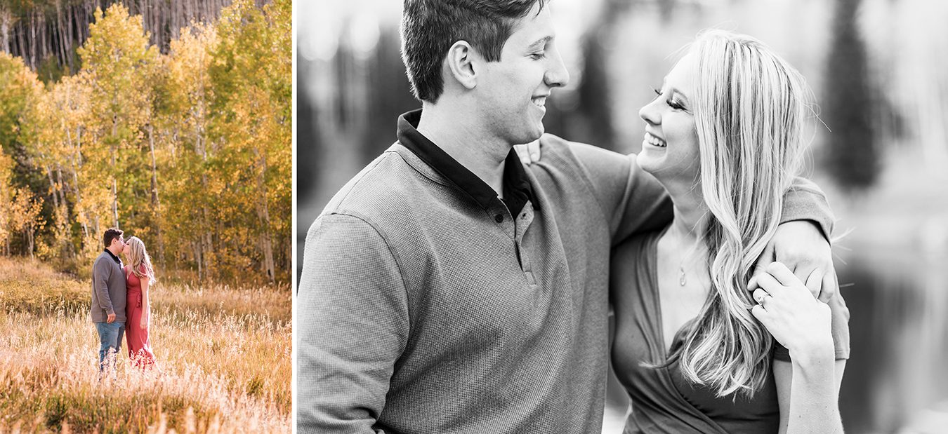 Joey & Morgan's Grand Mesa Fall Engagement | amanda.matilda.photography