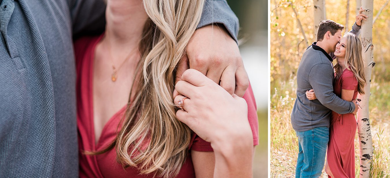 Joey & Morgan's Grand Mesa Fall Engagement | amanda.matilda.photography