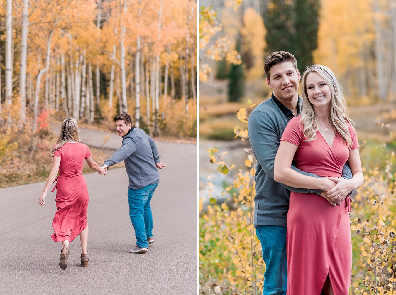 Joey & Morgan's Grand Mesa Fall Engagement | amanda.matilda.photography