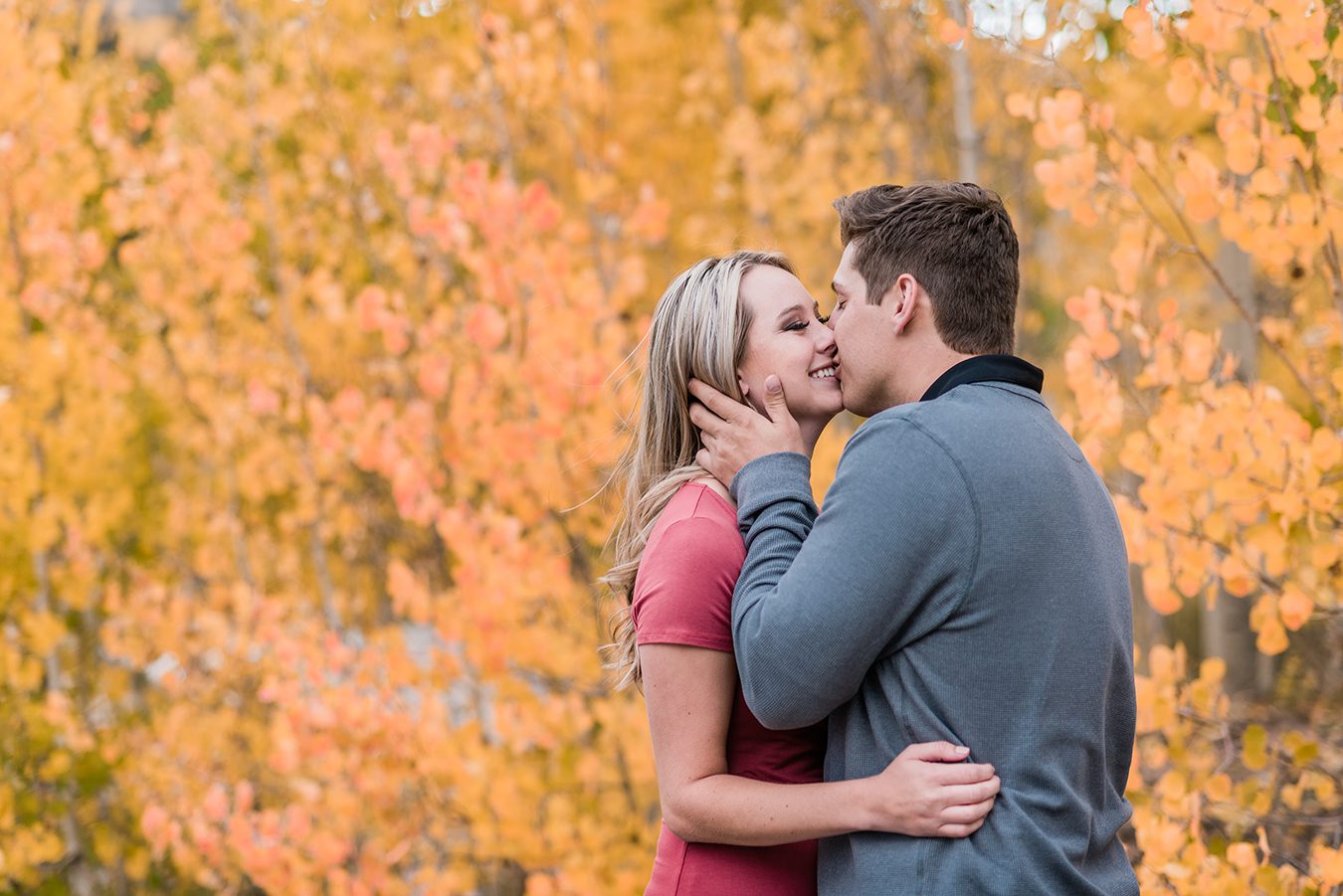 Joey & Morgan's Grand Mesa Fall Engagement | amanda.matilda.photography