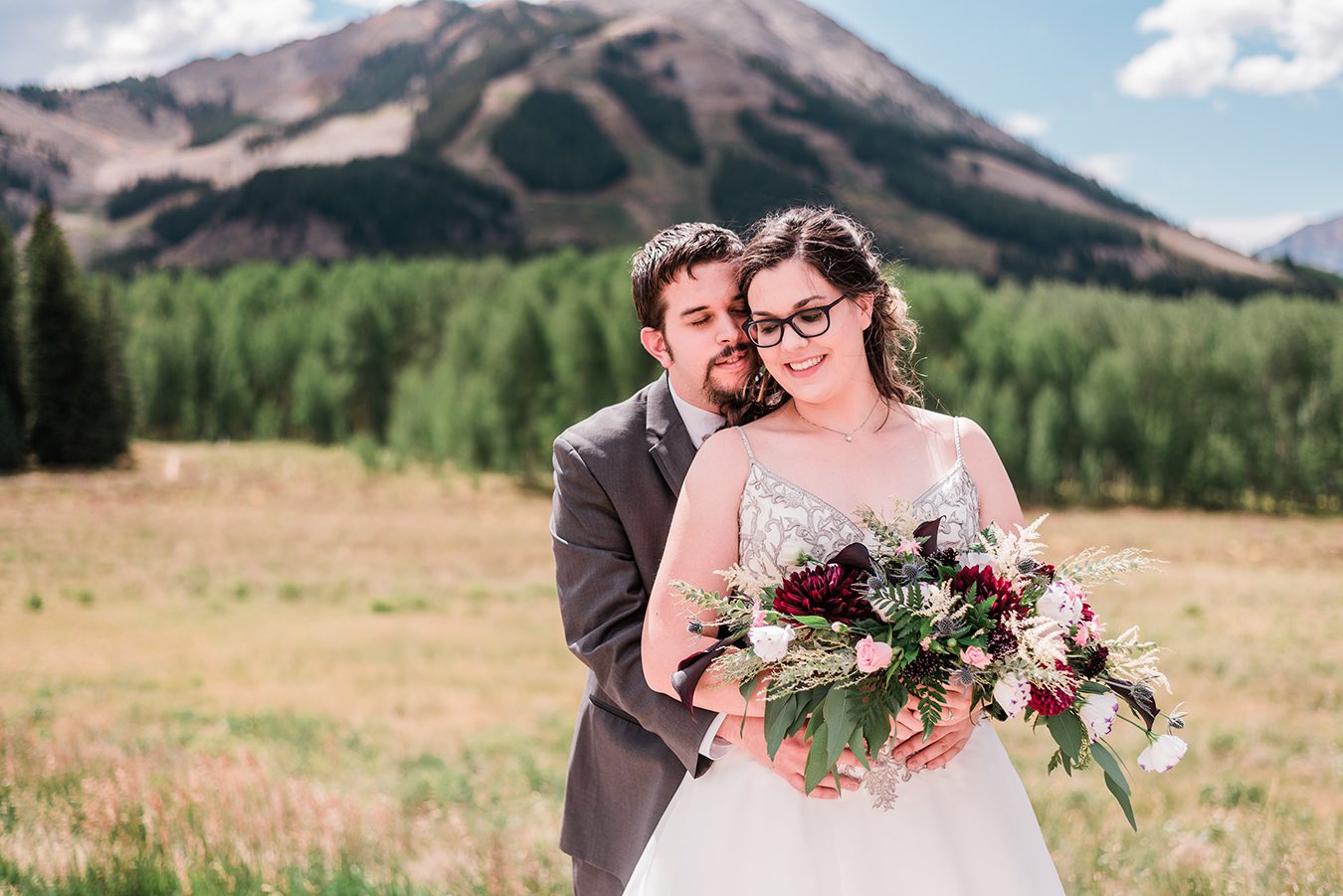 Nate & Alyse's Intimate Crested Butte Wedding at The Mountain Wedding Garden | amanda.matilda.photography