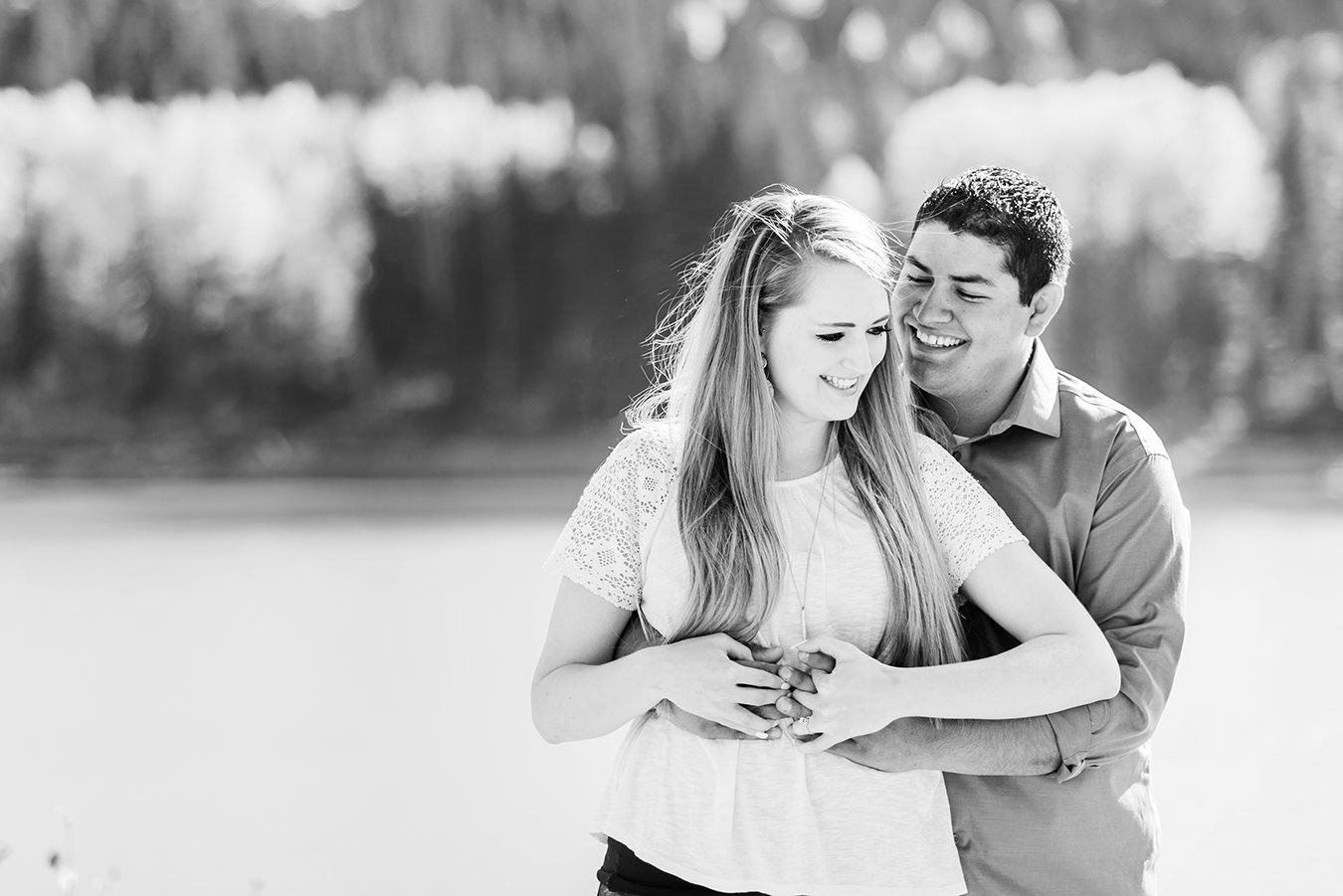 Uriel & Paige's Fall Engagement at Mesa Lakes | amanda.matilda.photography