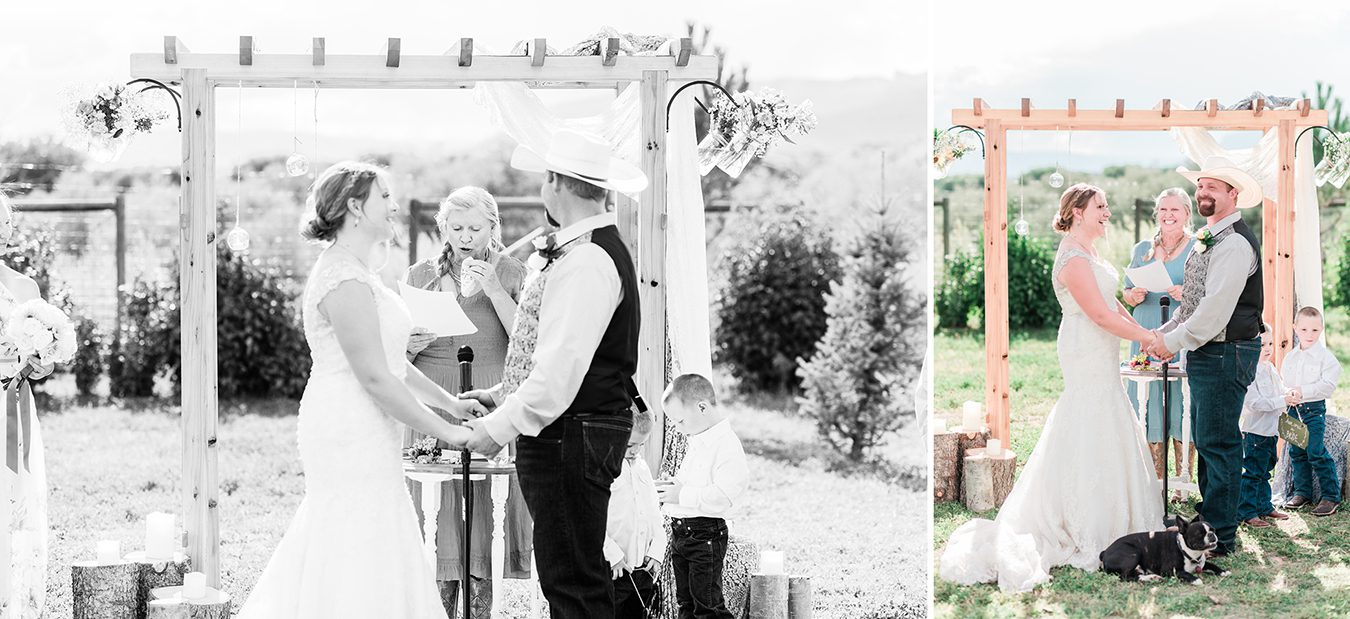 Emily & Victor's backyard wedding in Rifle | amanda.matilda.photography