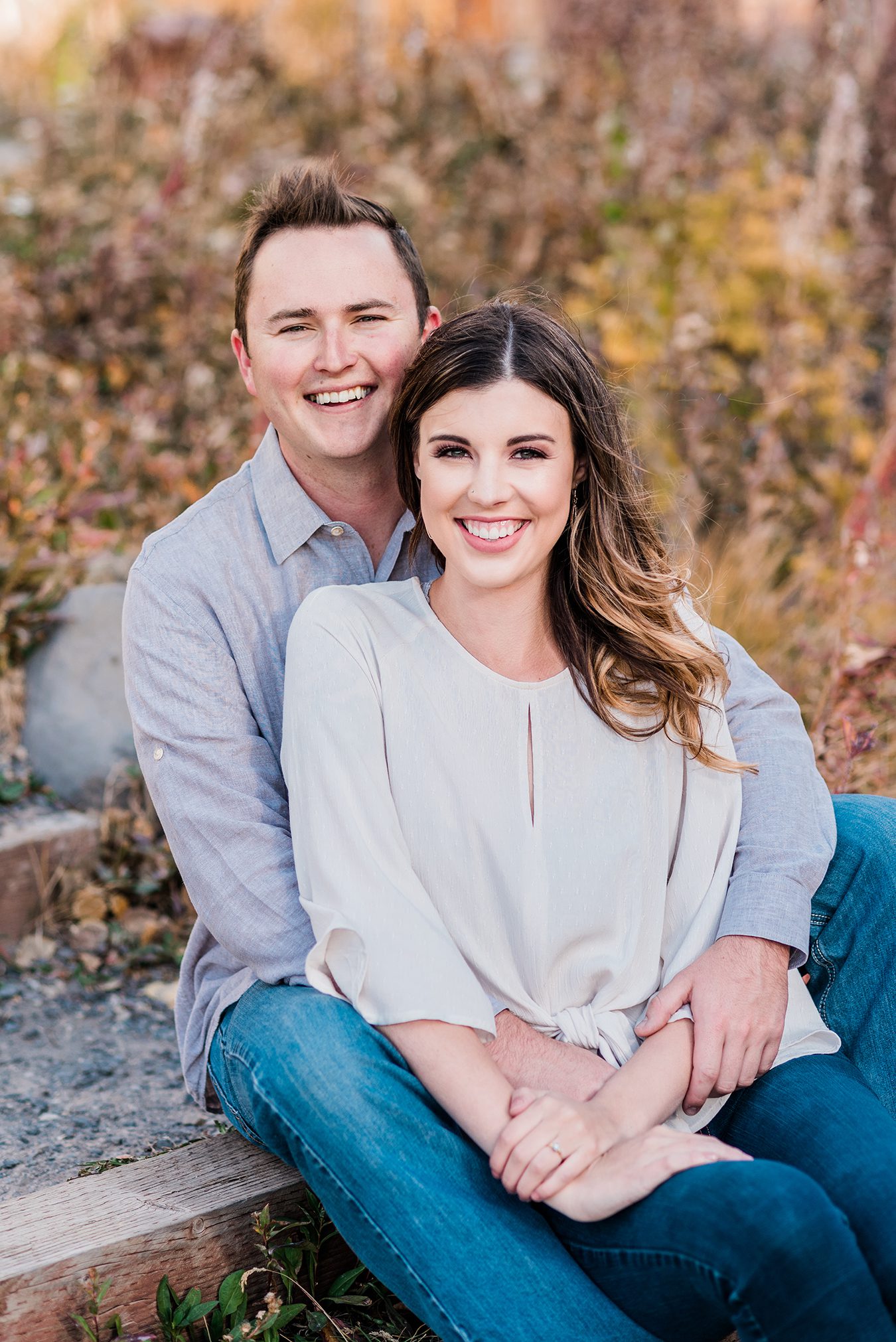 Molly and Connor's Color Sunday engagement session on the Mesa | amanda.matilda.photography