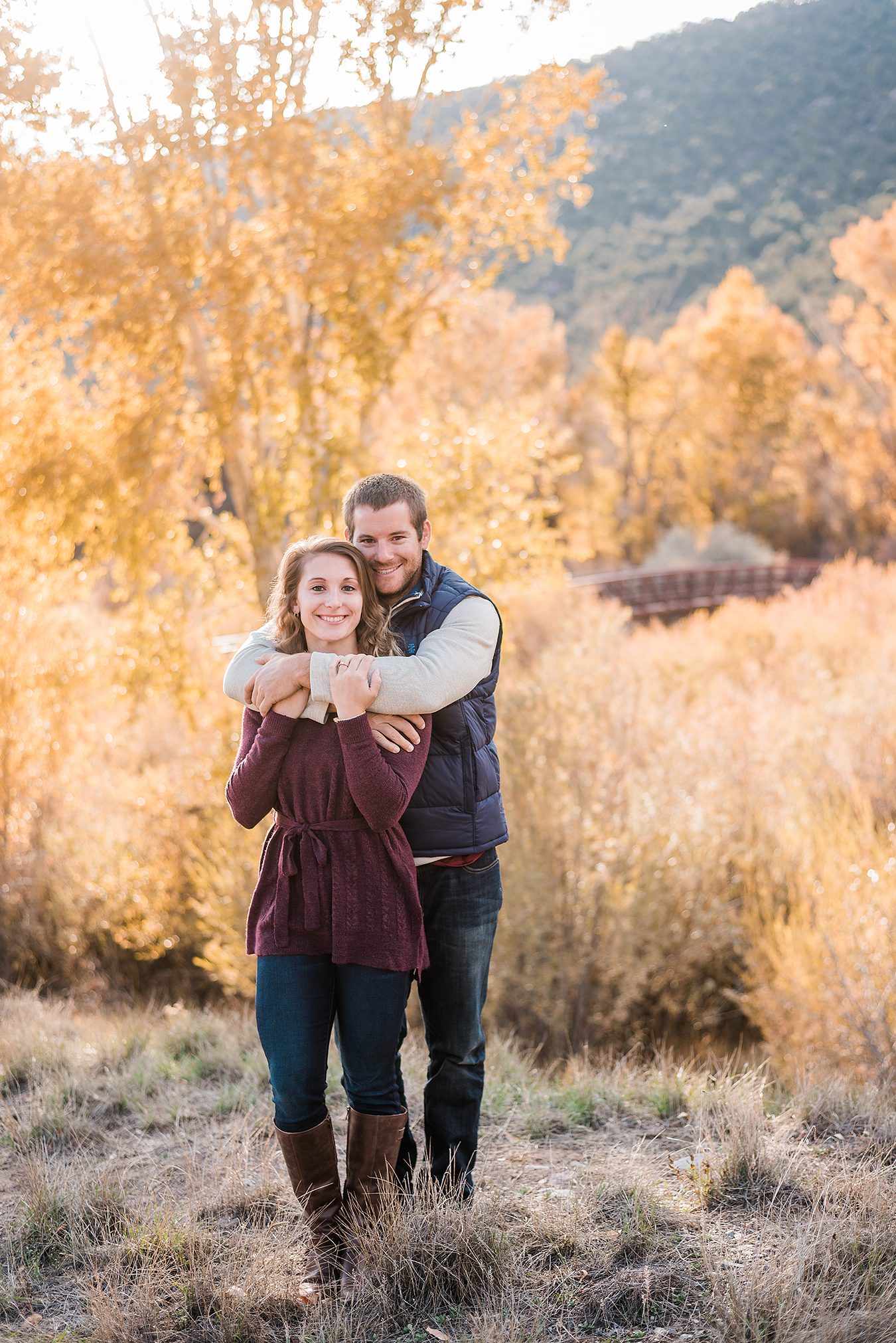 Marcus & Alexandra's autumn Ouray engagement session | amanda.matilda.photography