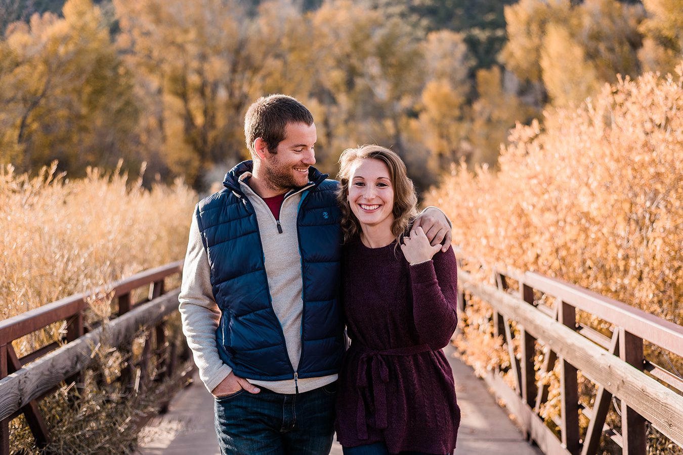 Marcus & Alexandra's autumn Ouray engagement session | amanda.matilda.photography