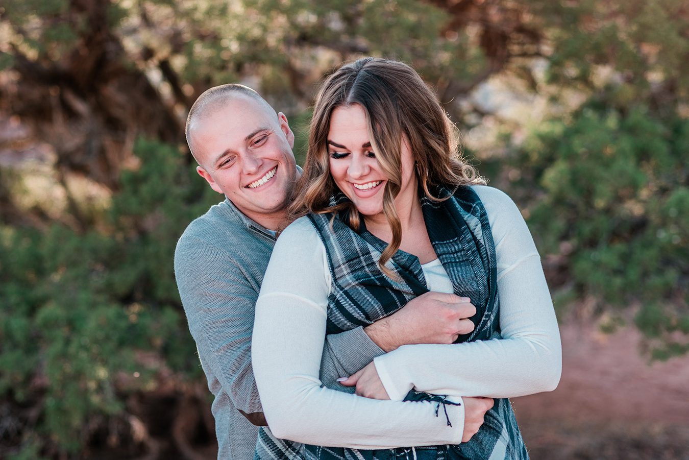 Trenton & Jamie's Engagement on the Colorado National Monument | amanda.matilda.photography