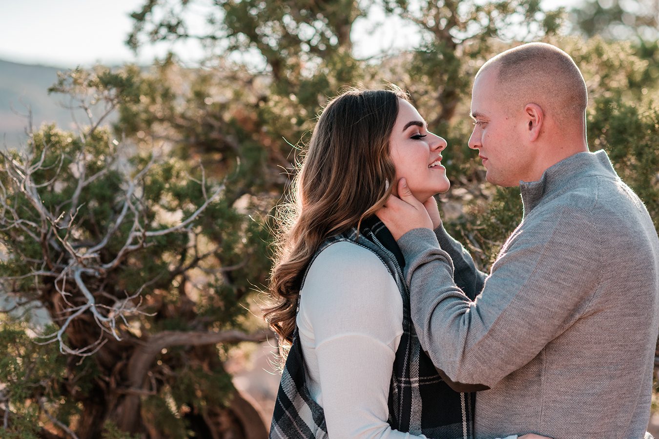 Trenton & Jamie's Engagement on the Colorado National Monument | amanda.matilda.photography