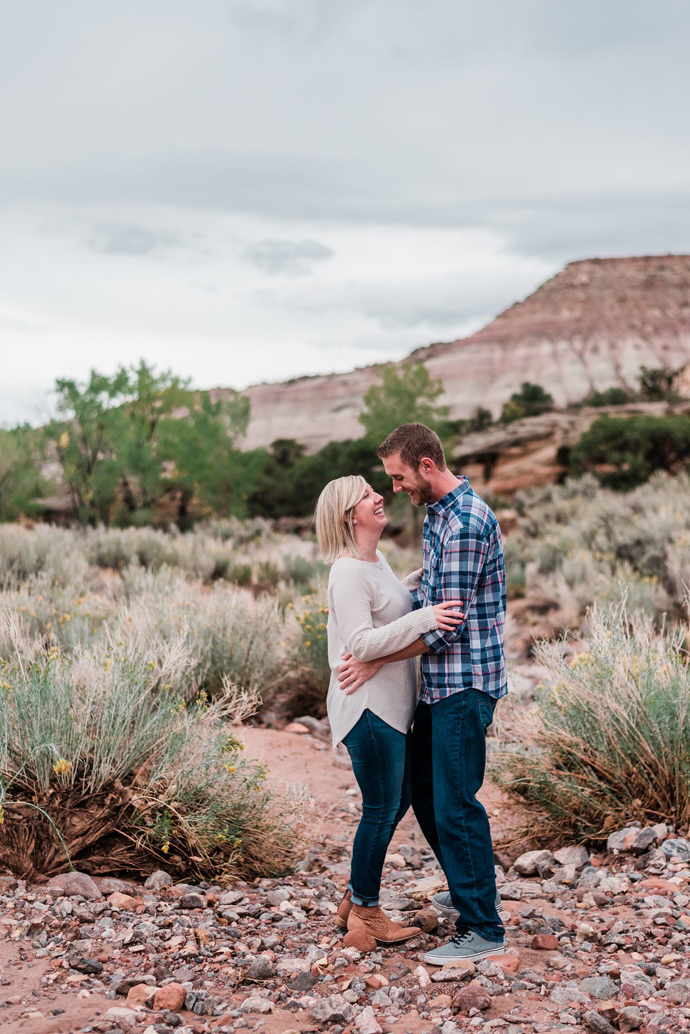 Brandon & Jennifer's fall engagement in downtown Grand Junction | amanda.matilda.photography