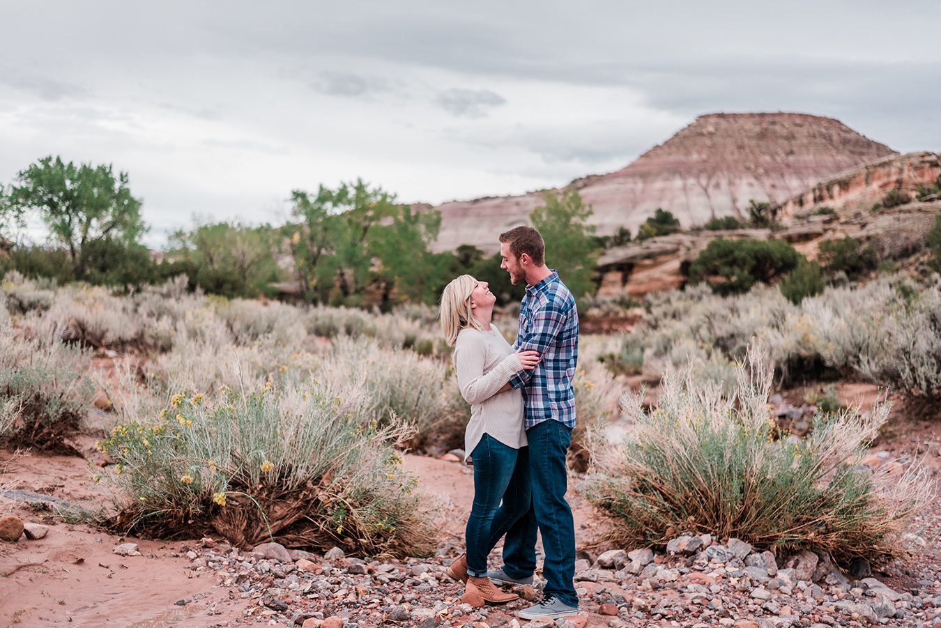 Brandon & Jennifer's fall engagement in downtown Grand Junction | amanda.matilda.photography