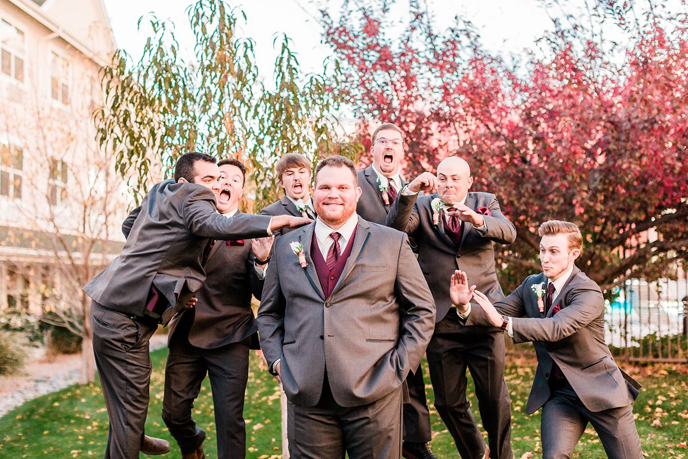 Ben & Dessa's autumn wedding at Colorado Wine Country Inn | amanda.matilda.photography