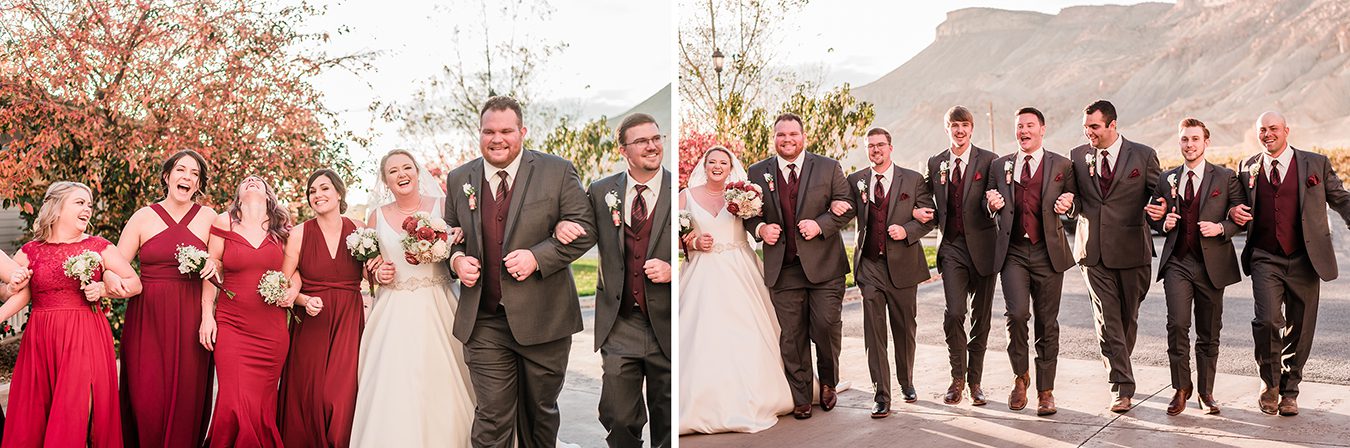 Ben & Dessa's autumn wedding at Colorado Wine Country Inn | amanda.matilda.photography