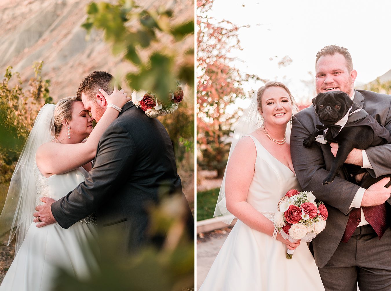 Ben & Dessa's autumn wedding at Colorado Wine Country Inn | amanda.matilda.photography