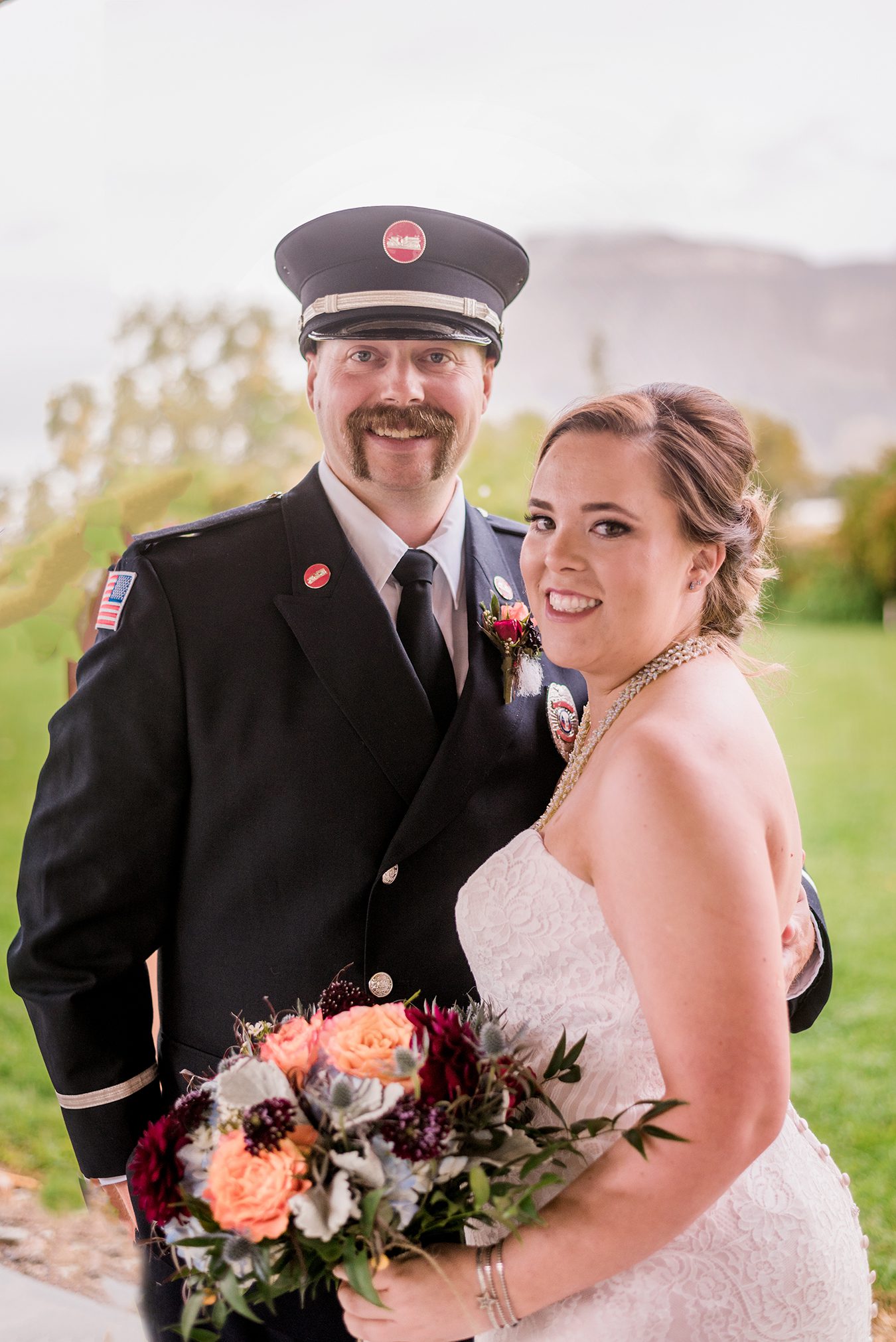 Aneill & Jason's Palisade River Ranch Firefighter Wedding | amanda.matilda.photography