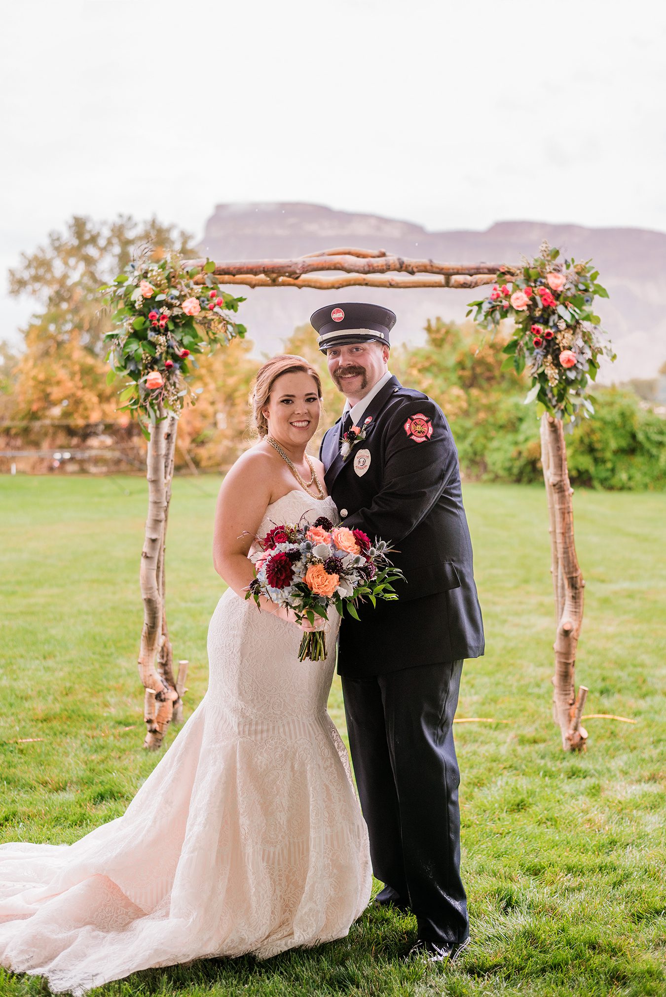 Aneill & Jason's Palisade River Ranch Firefighter Wedding | amanda.matilda.photography