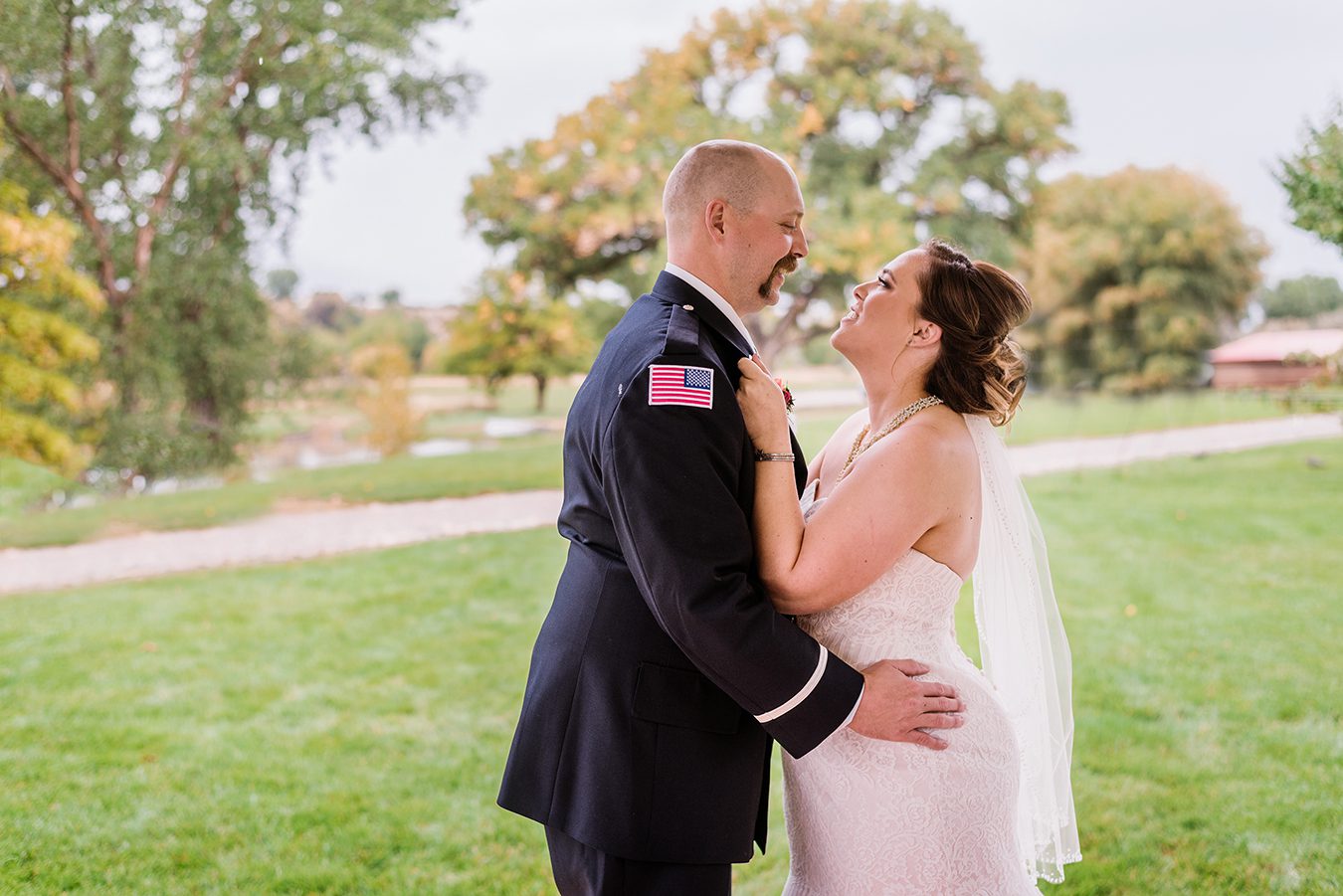 Aneill & Jason's Palisade River Ranch Firefighter Wedding | amanda.matilda.photography