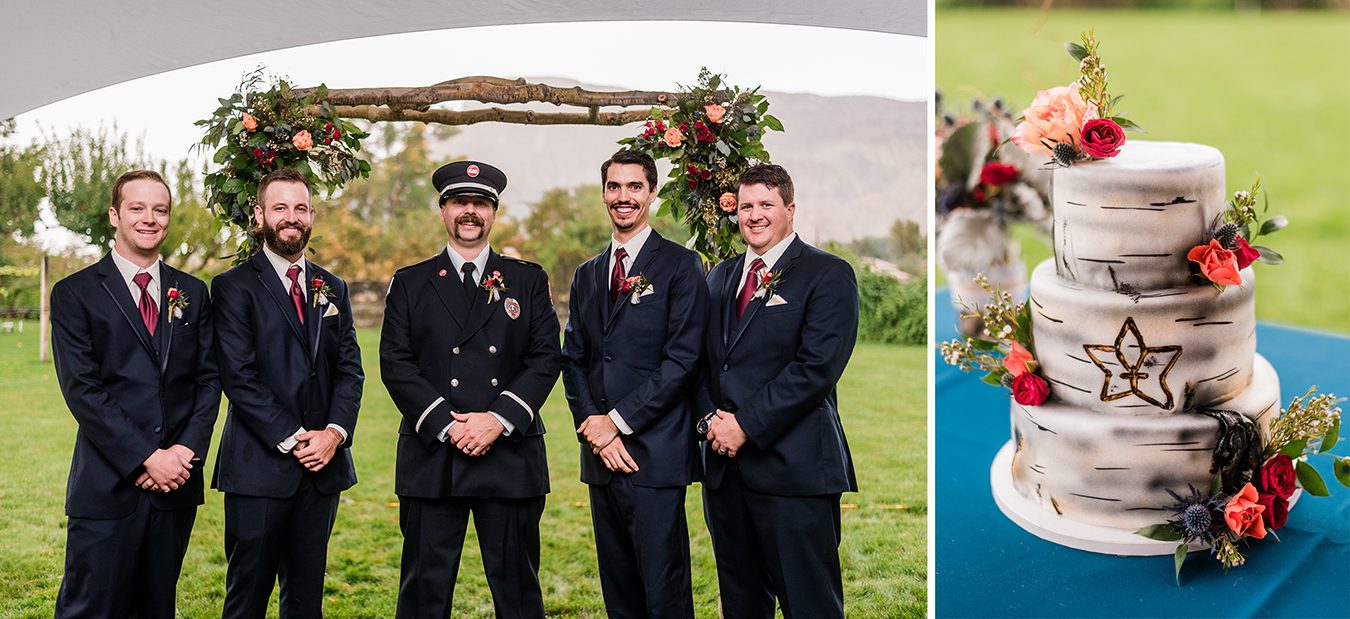 Aneill & Jason's Palisade River Ranch Firefighter Wedding | amanda.matilda.photography