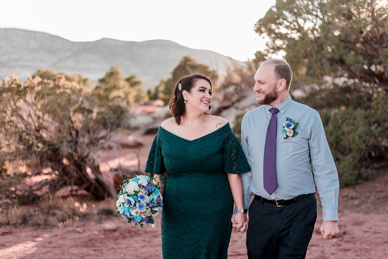 Craig & Jessica's Elopement on the Colorado National Monument | Amanda Matilda Photography