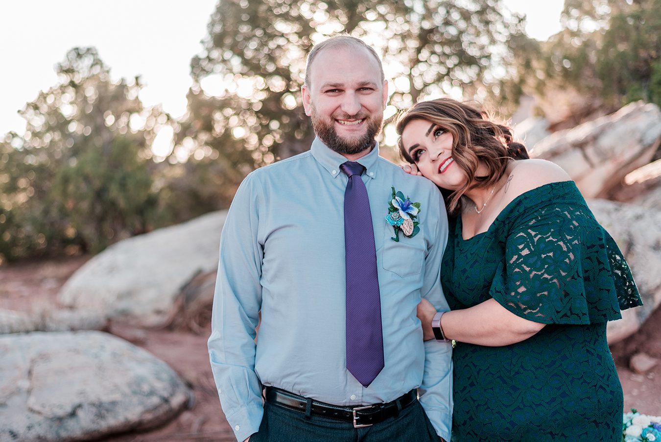 Craig & Jessica's Elopement on the Colorado National Monument | Amanda Matilda Photography