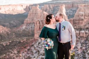 Craig & Jessica's Elopement on the Colorado National Monument | Amanda Matilda Photography