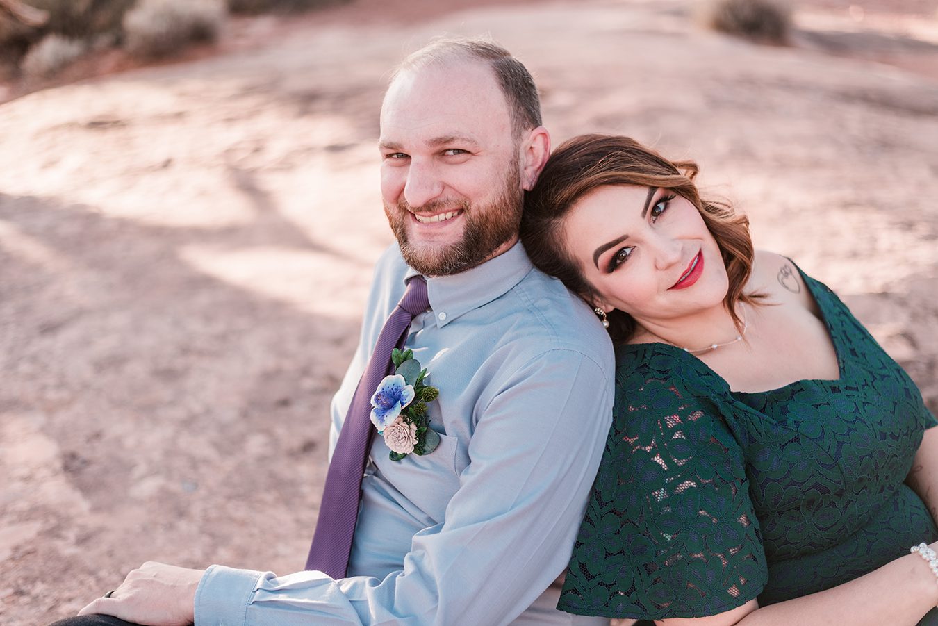 Craig & Jessica's Elopement on the Colorado National Monument | Amanda Matilda Photography