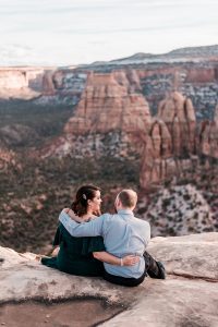 Craig & Jessica's Elopement on the Colorado National Monument | Amanda Matilda Photography