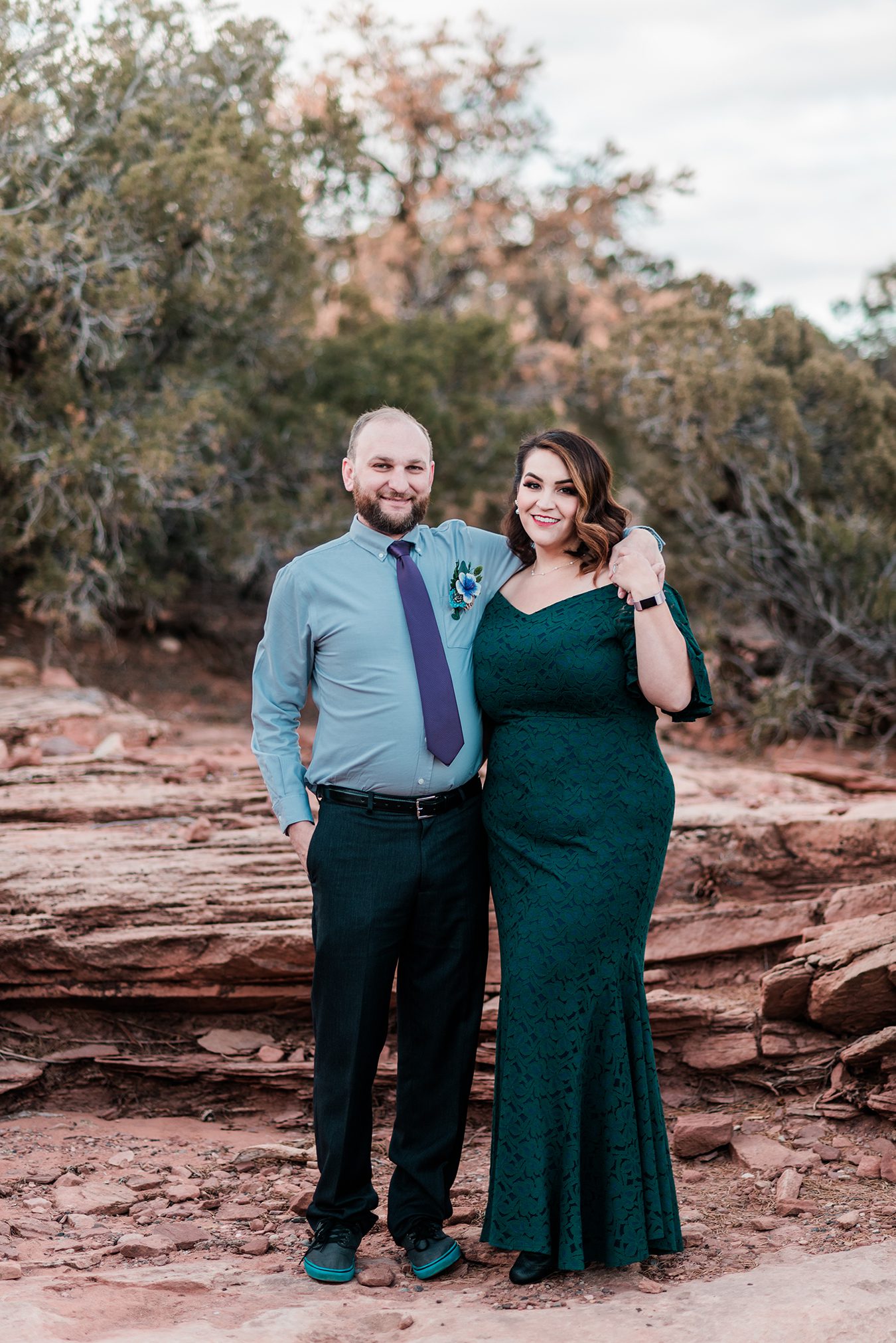 Craig & Jessica's Elopement on the Colorado National Monument | Amanda Matilda Photography